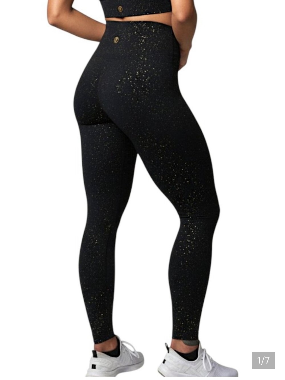 NWT Born Primitive Synergy Legging size XL black and gold